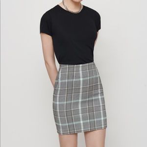 Dynamite plaid skirt